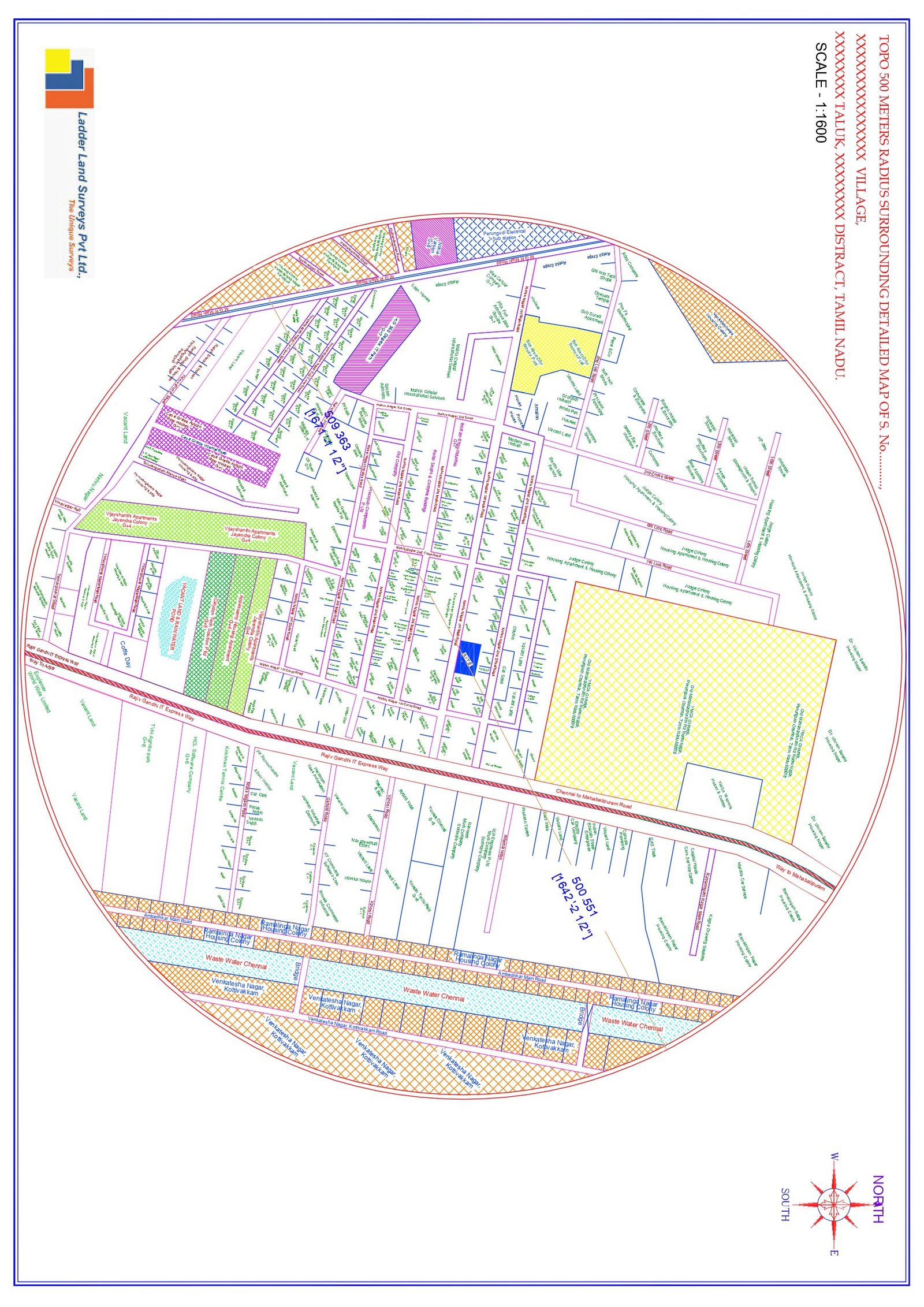 Topo Plan Surrounding